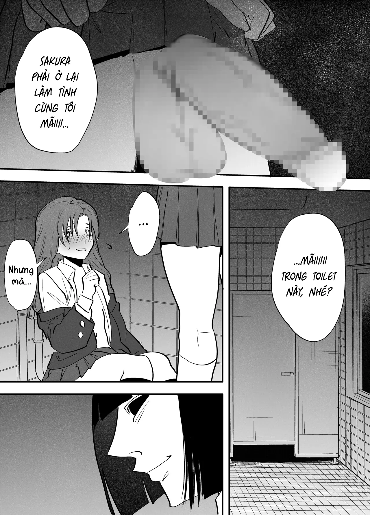 Watashi to toire to futanari Hanako-san | Mình, WC, và futanari Hanako-san - Full trang 18