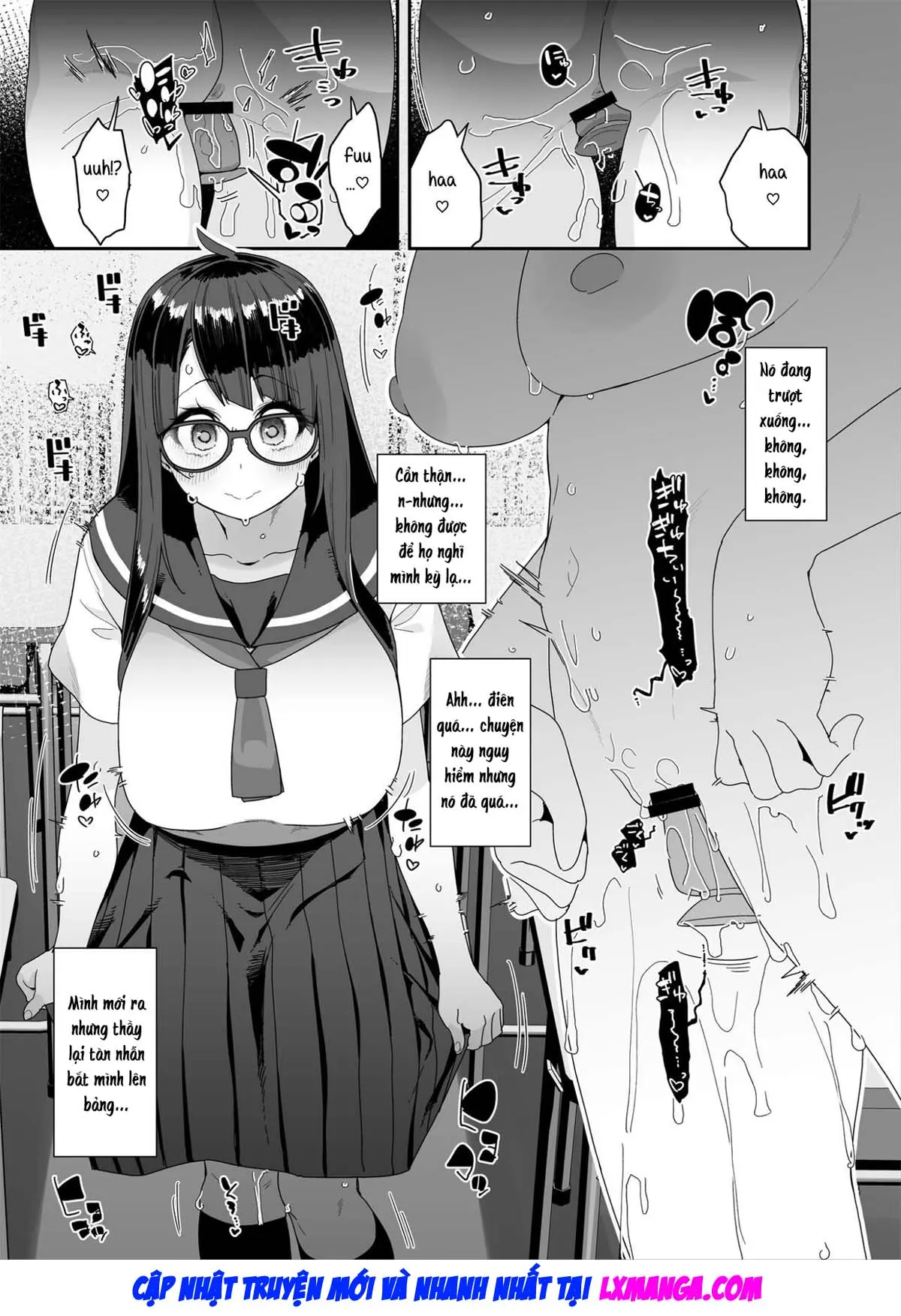 Dosukebe Kyonyuu JC ga Kounai Onanie Suru Hanashi - Full trang 42
