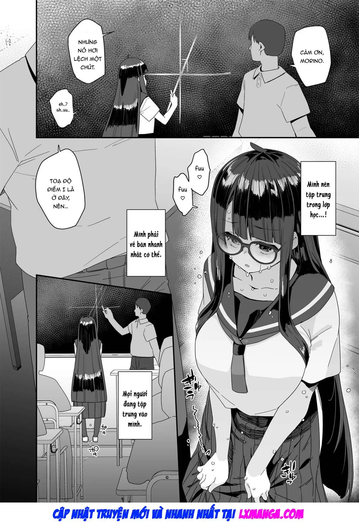 Dosukebe Kyonyuu JC ga Kounai Onanie Suru Hanashi - Full trang 45