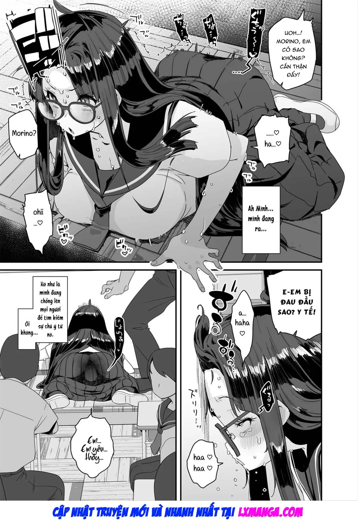 Dosukebe Kyonyuu JC ga Kounai Onanie Suru Hanashi - Full trang 48