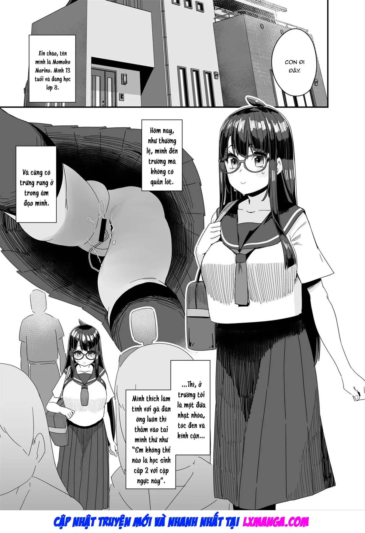 Dosukebe Kyonyuu JC ga Kounai Onanie Suru Hanashi - Full trang 8