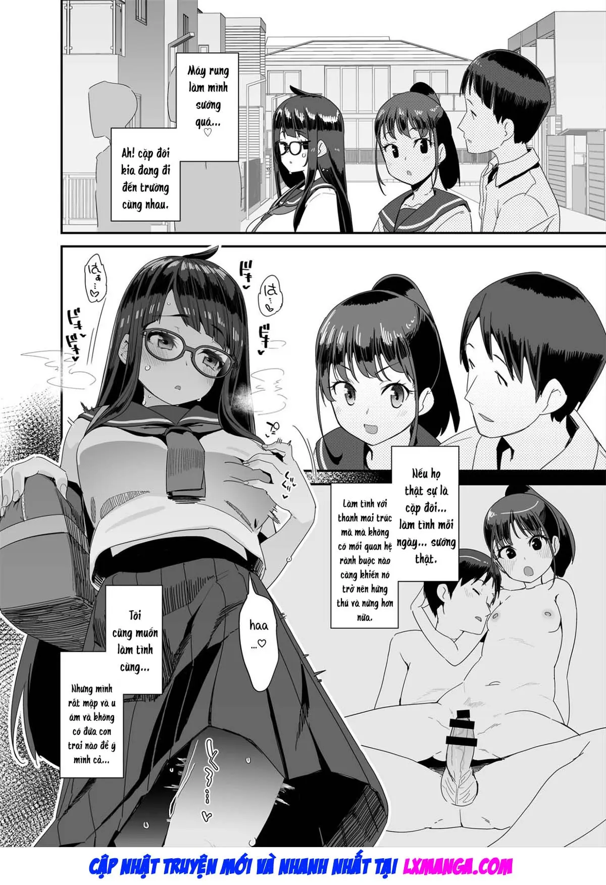 Dosukebe Kyonyuu JC ga Kounai Onanie Suru Hanashi - Full trang 9