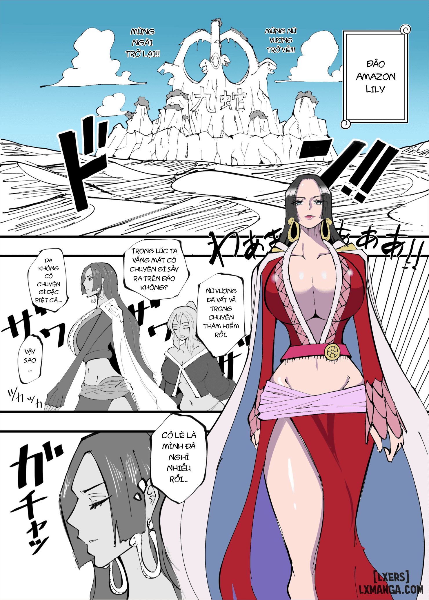 One Piece x Invincible Creepy Man (Boa Hancock)