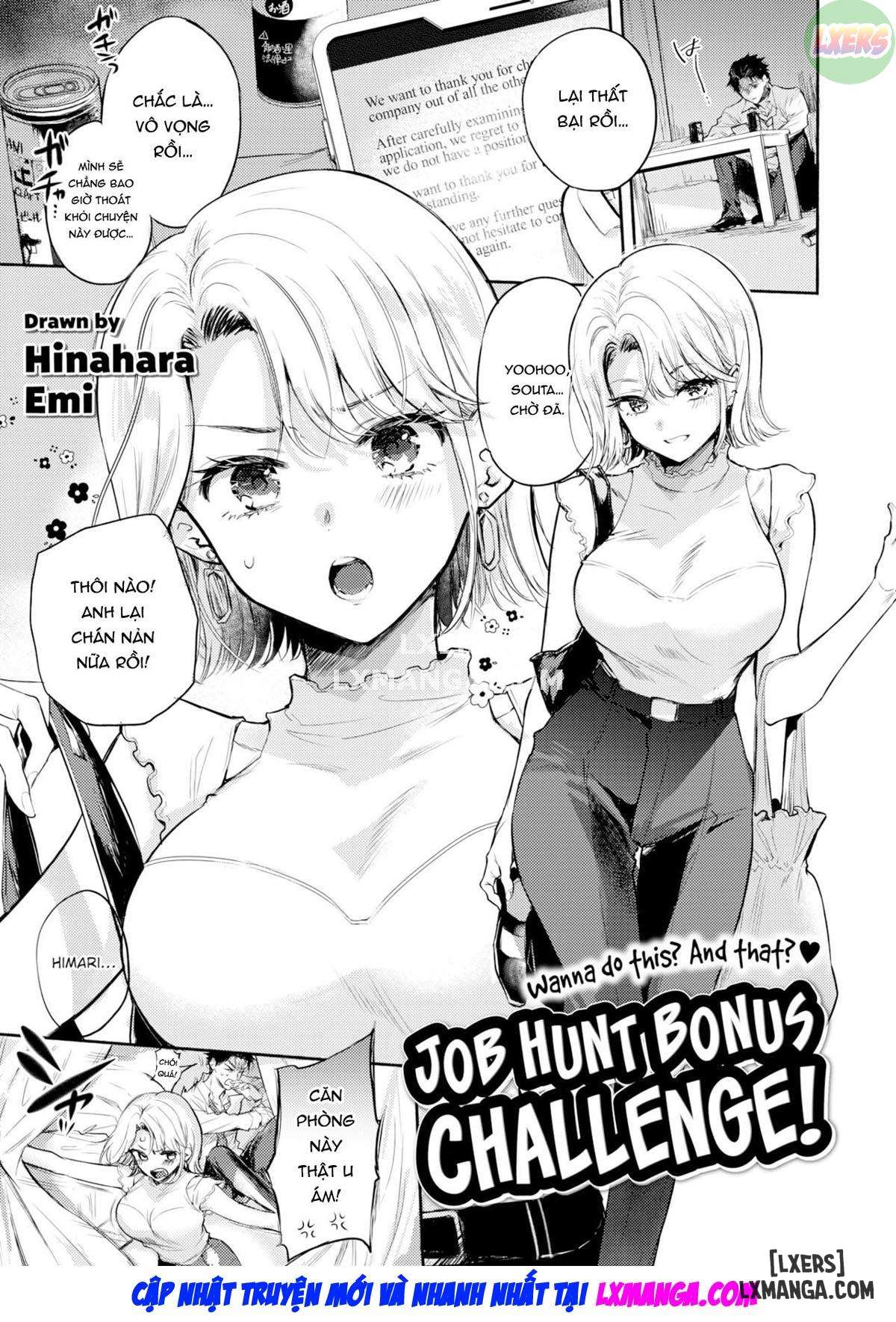 Job Hunt Bonus Challengee