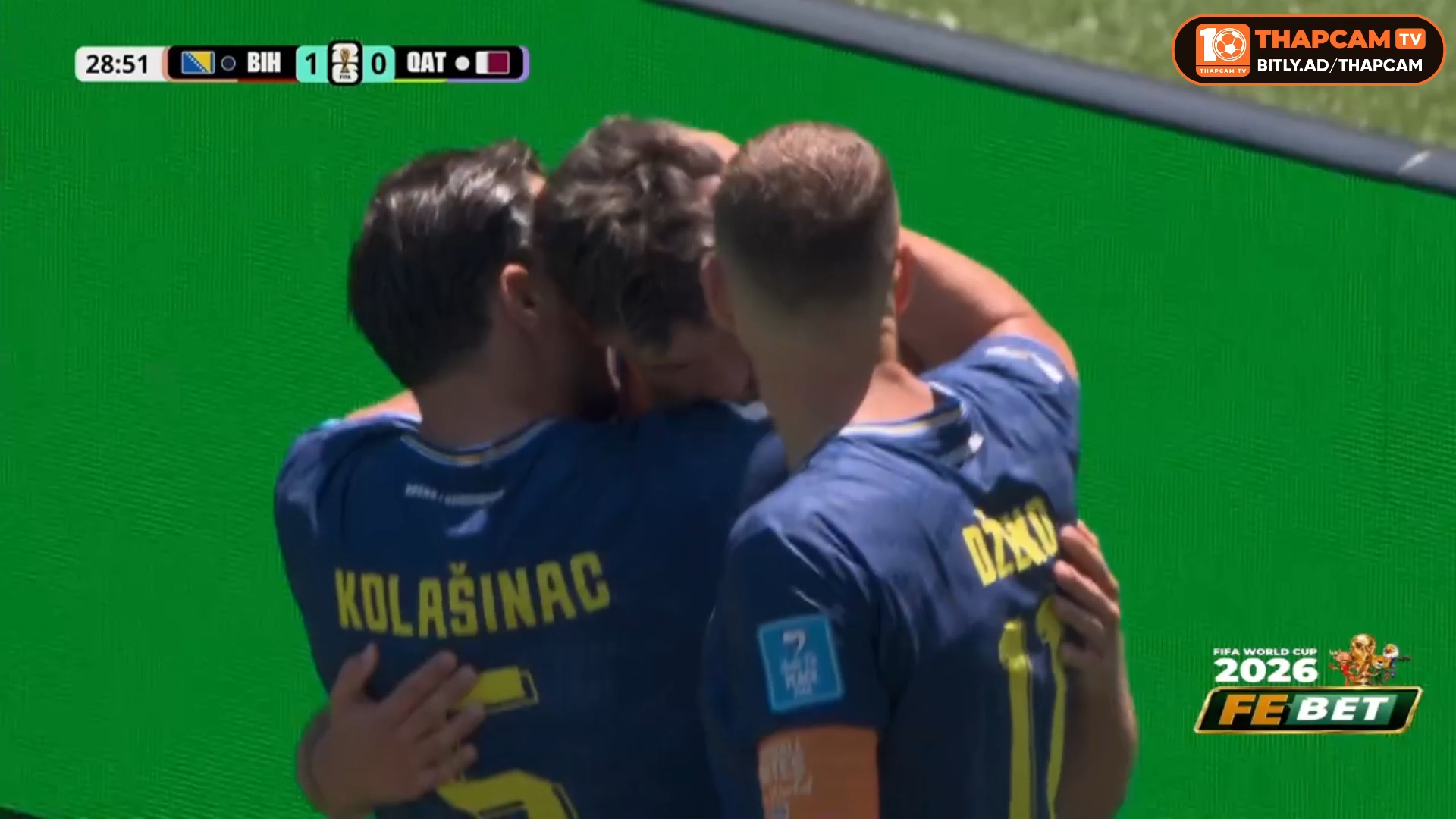 Highlight Bosnia and Herzegovina vs Qatar