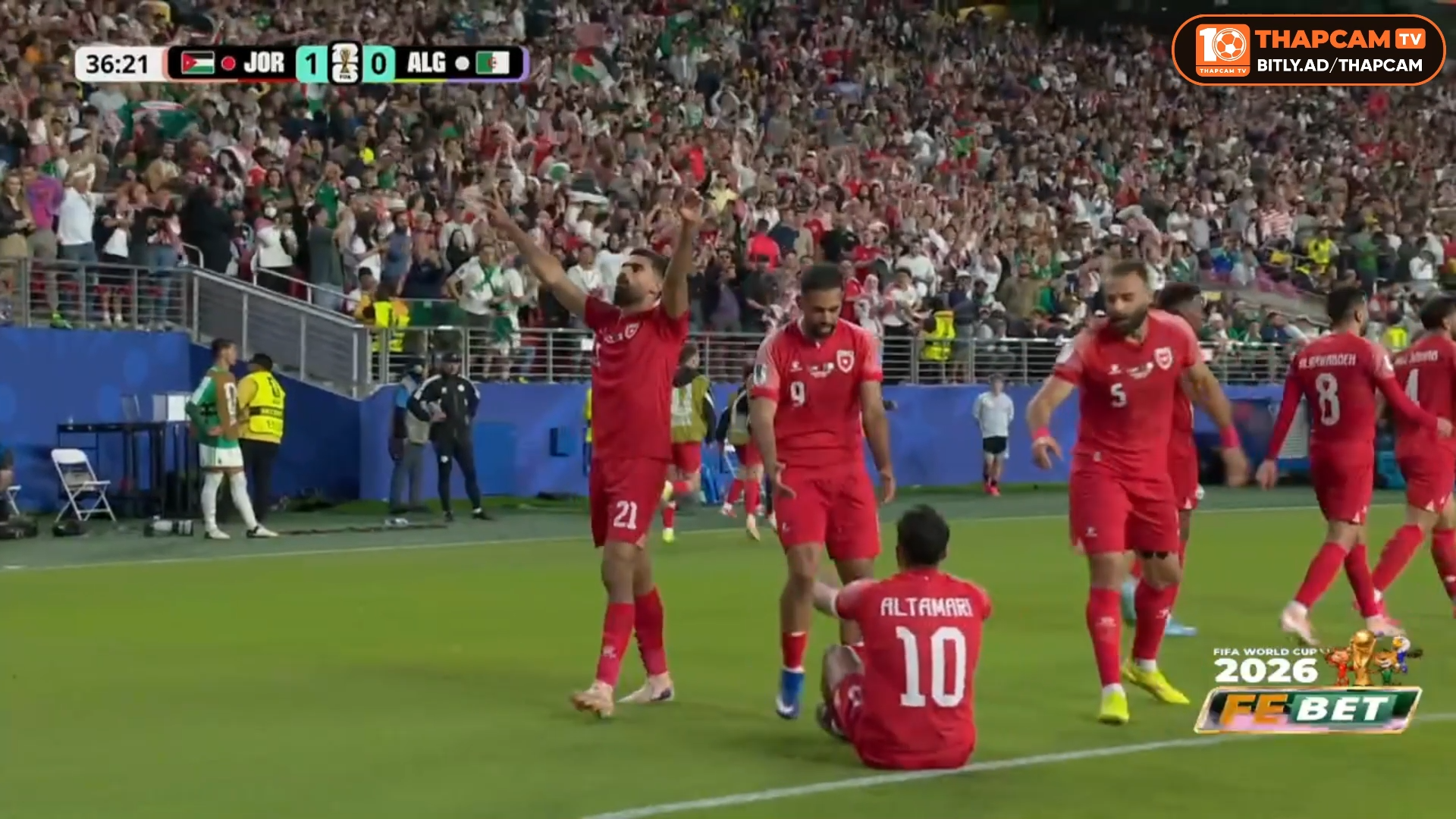Highlight Jordan vs Algeria