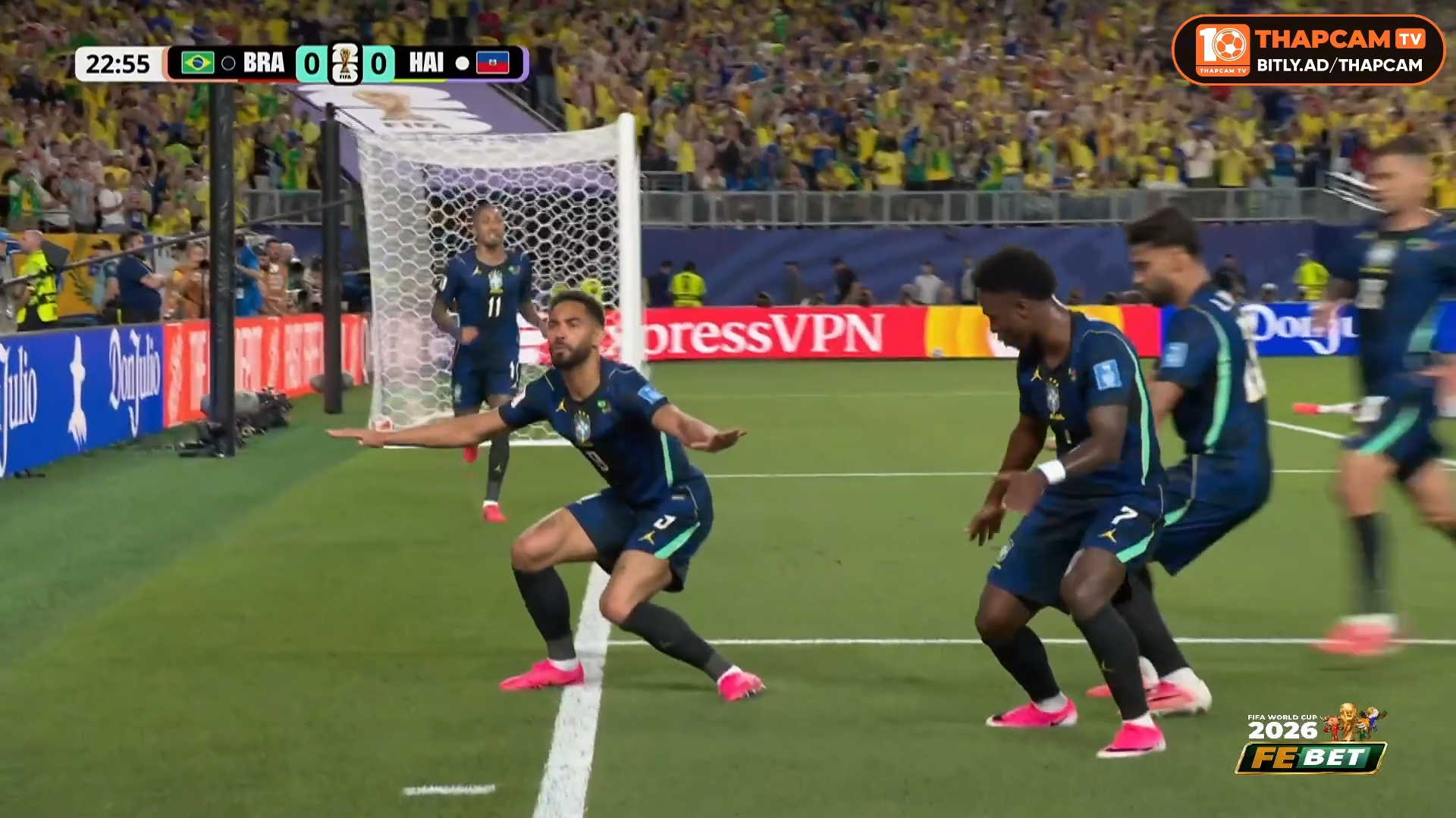 Highlight Brazil vs Haiti