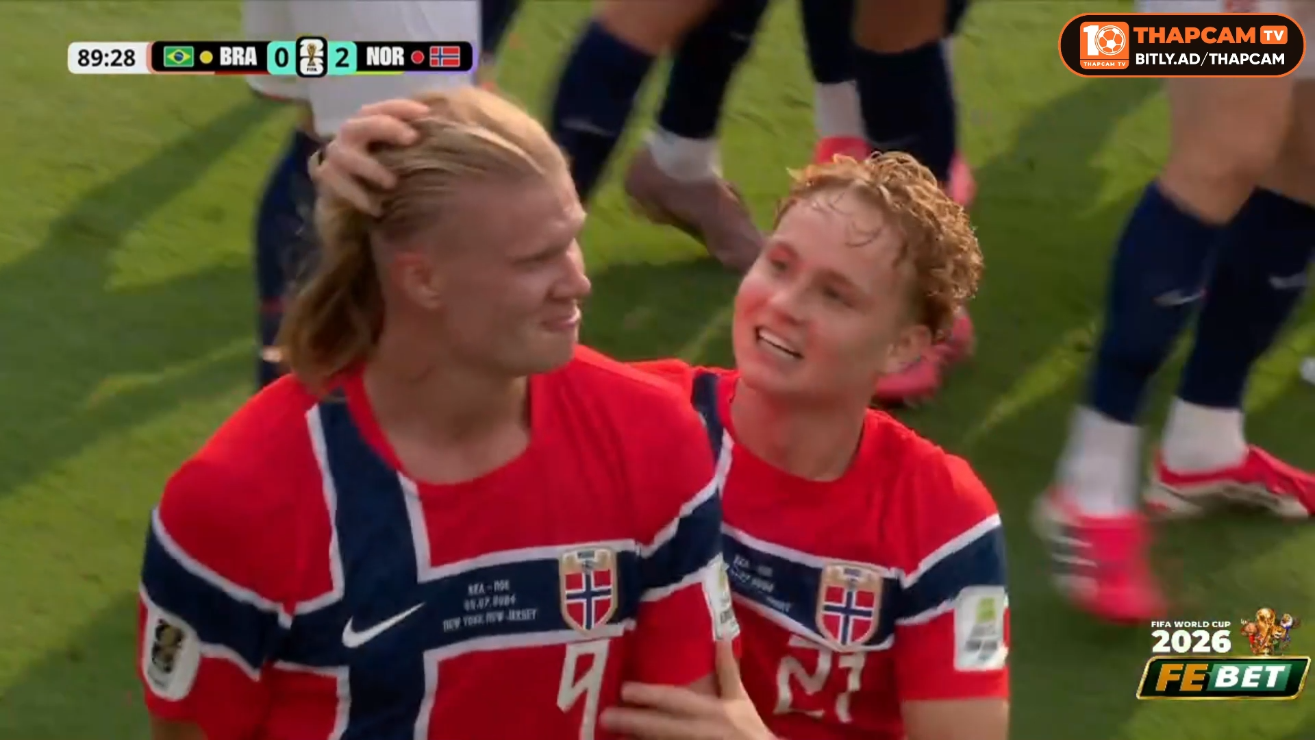Highlight Brazil vs Norway
