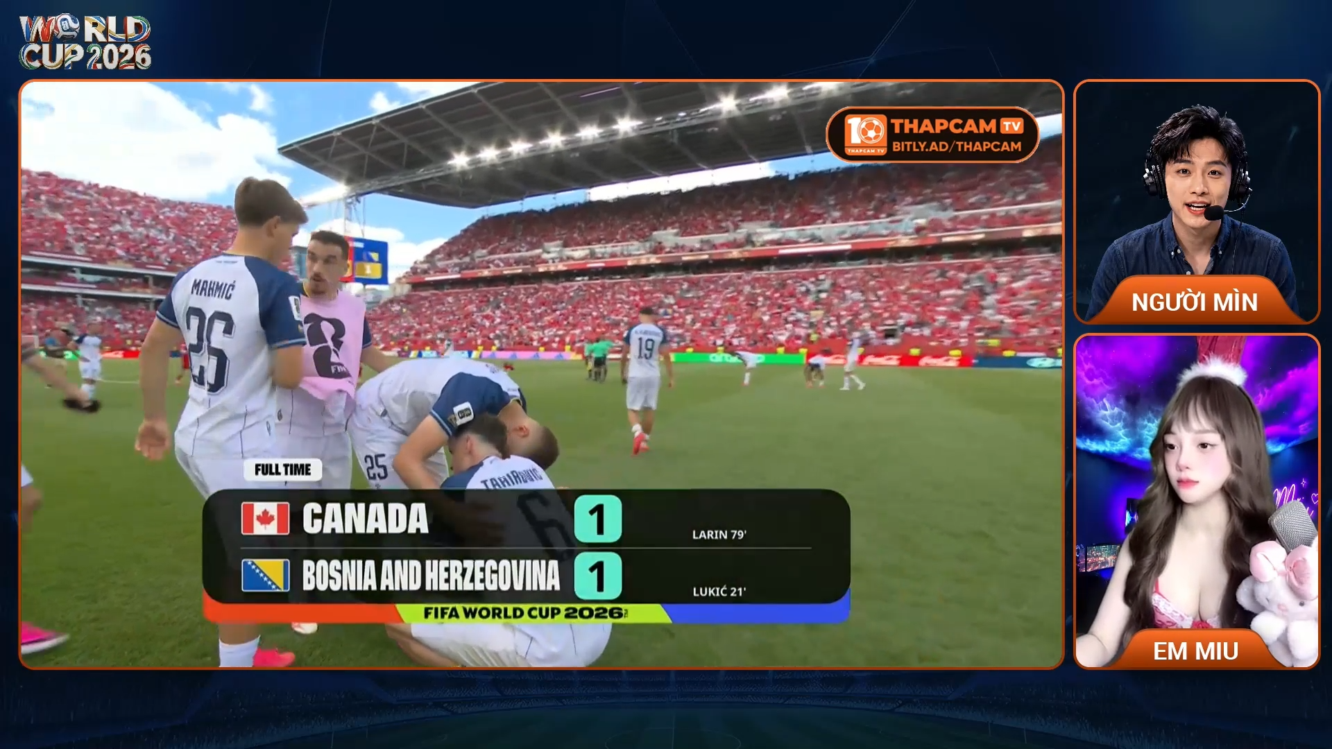 Highlight Canada vs Bosnia and Herzegovina