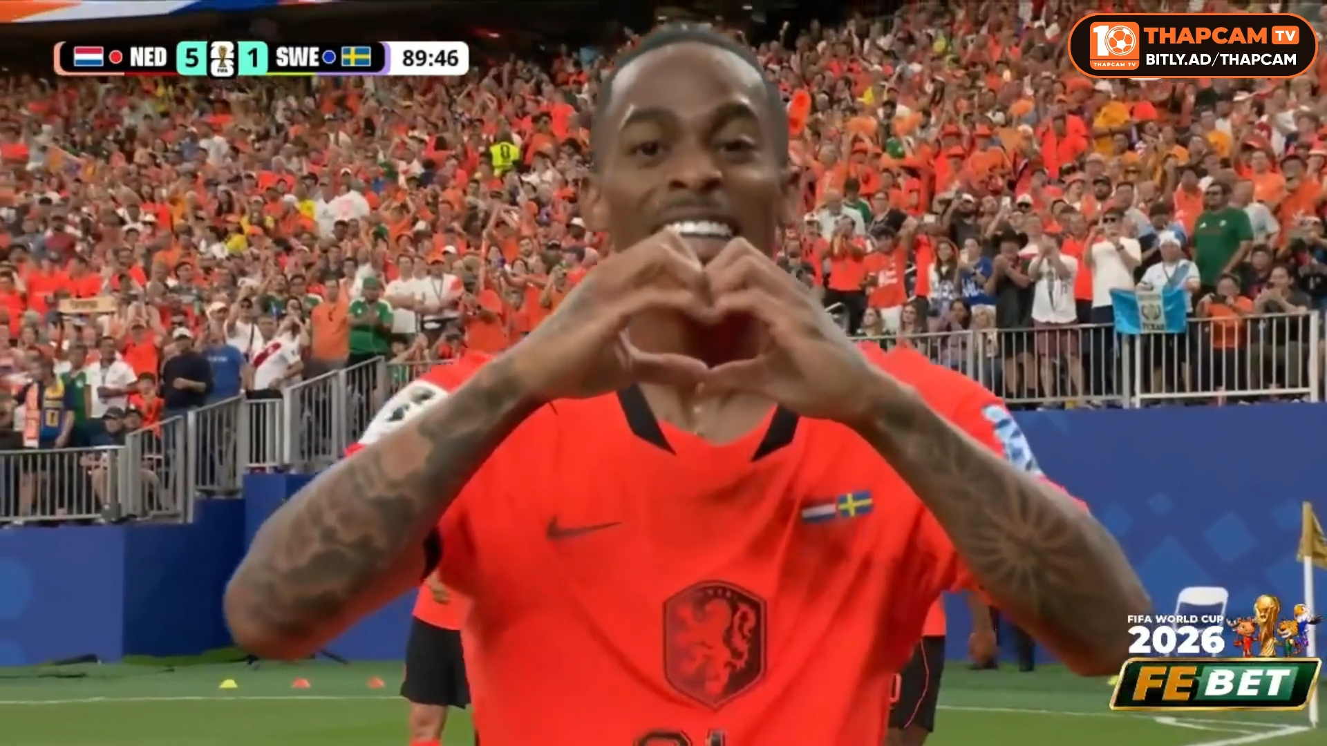 Highlight Netherlands vs Sweden